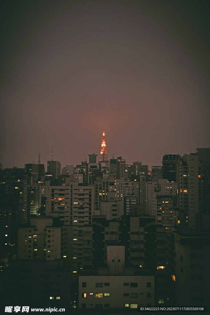 夜晚都市