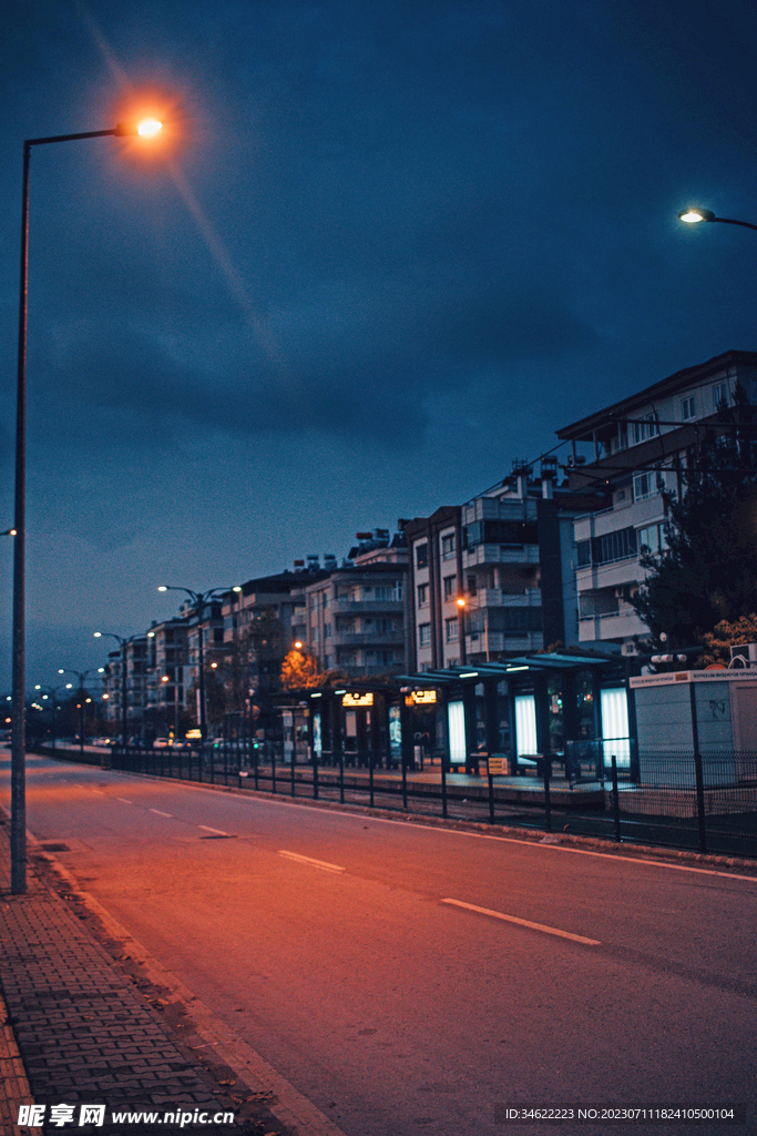 夜晚
