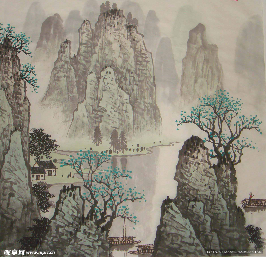 国画水墨画
