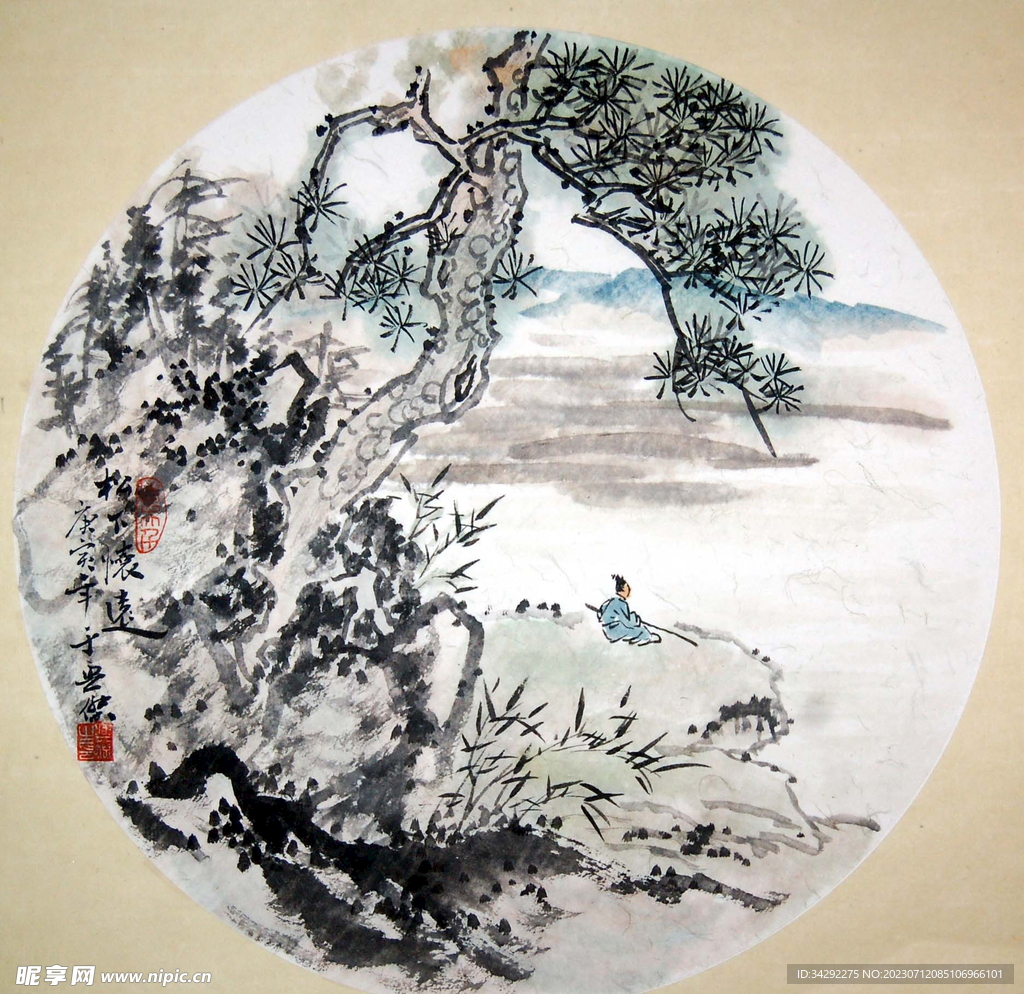 国画水墨画