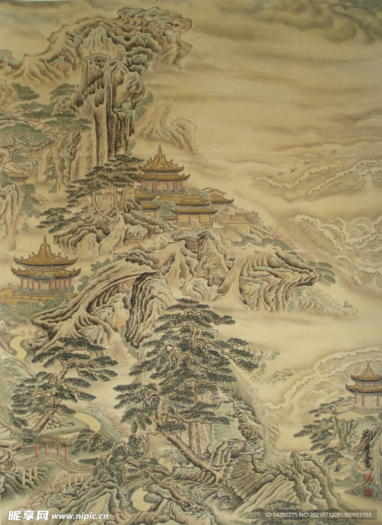 国画水墨画