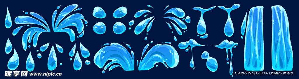 水花水元素