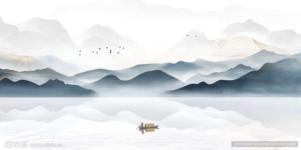 山水画 