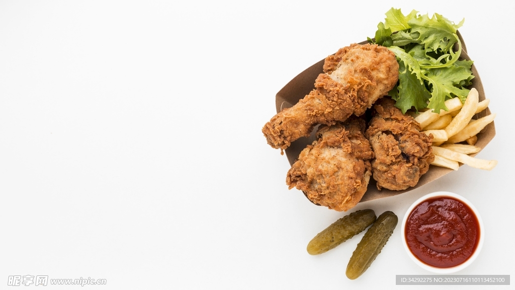 炸鸡美食