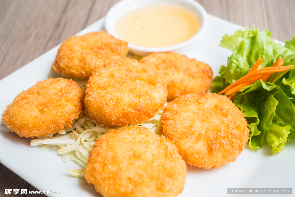 炸鸡美食