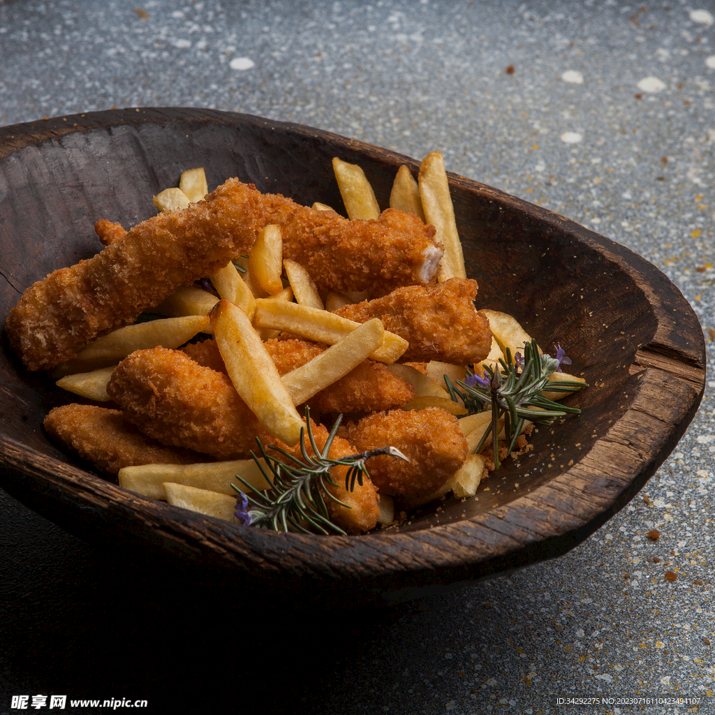 炸鸡美食