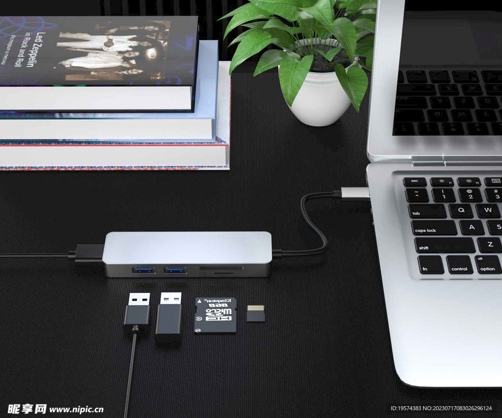 C4D模型 数据线