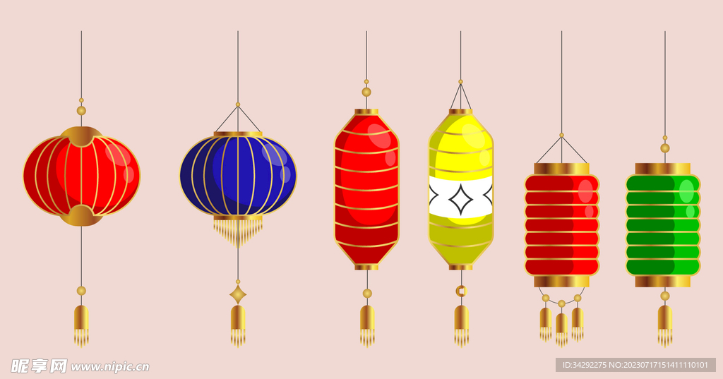 灯笼插画