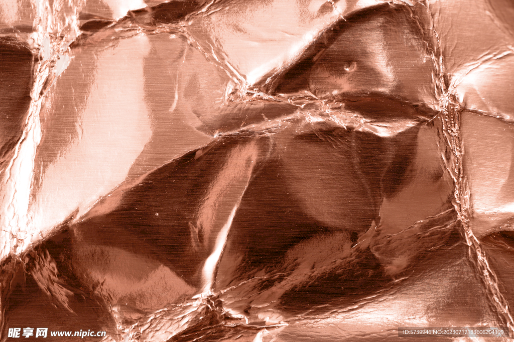 玫瑰金色纹理贴图背景