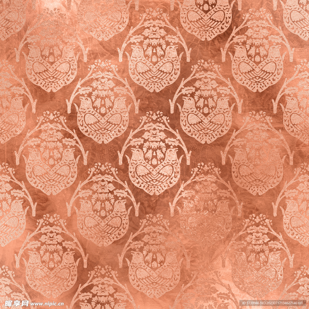 玫瑰金色纹理贴图背景