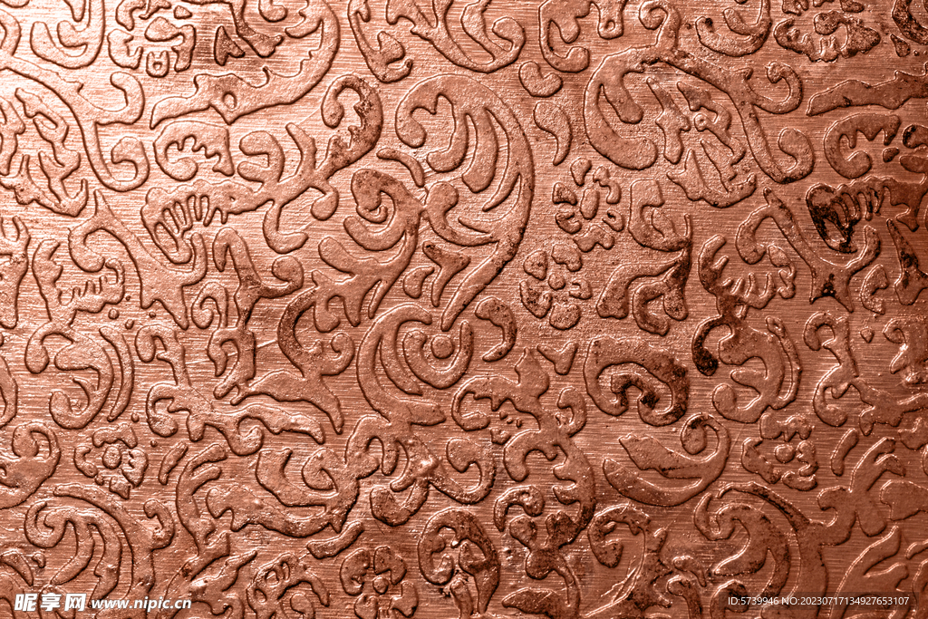 玫瑰金色纹理贴图背景