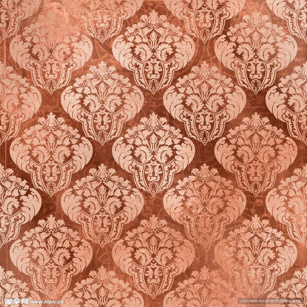 玫瑰金色纹理贴图背景