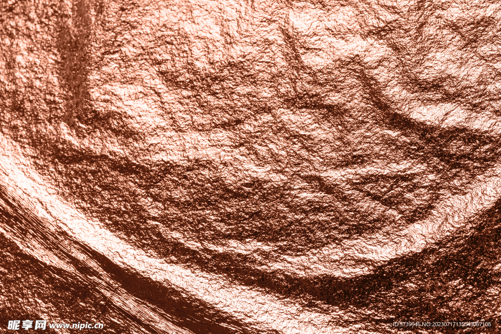 玫瑰金色纹理贴图墙壁背景