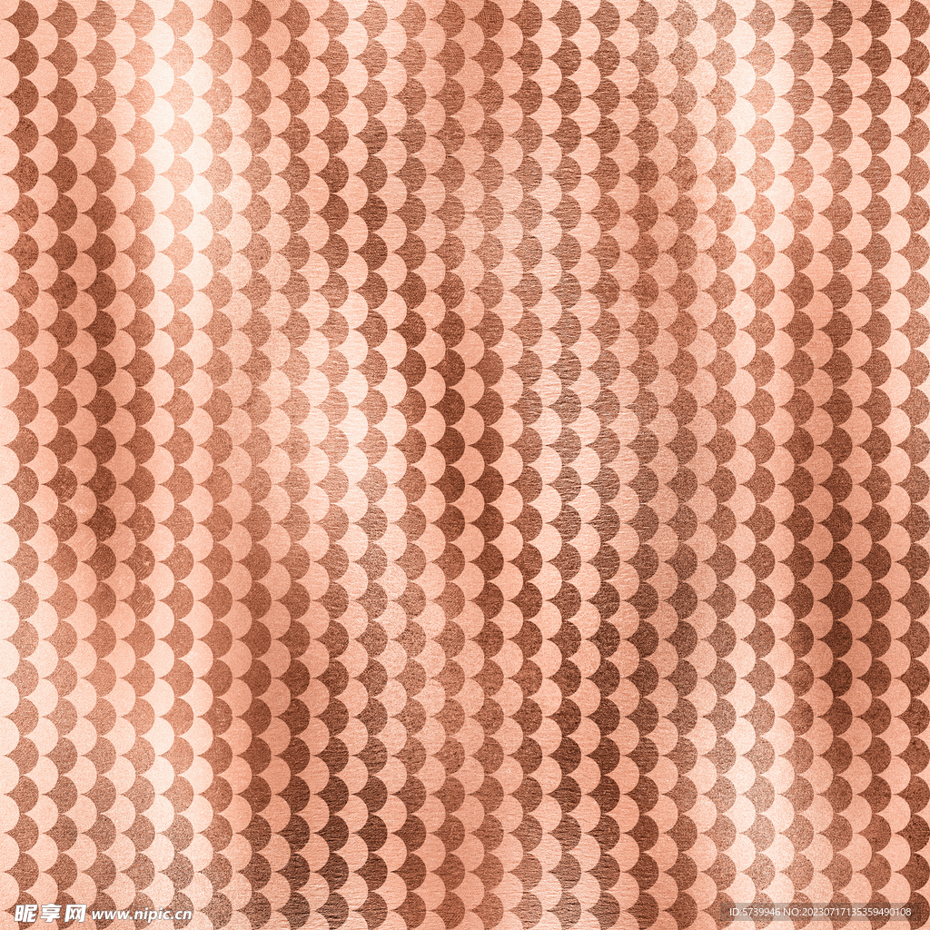 玫瑰金色祥云纹理贴图背景