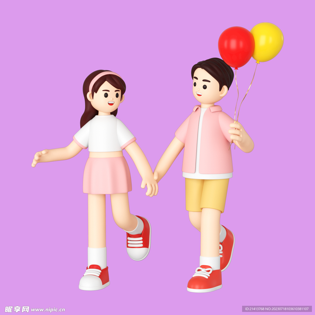 3D爱情男女