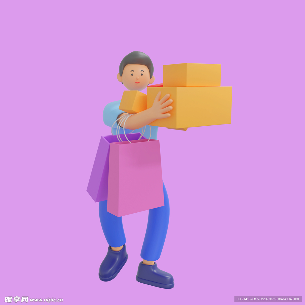 女人购物素材 