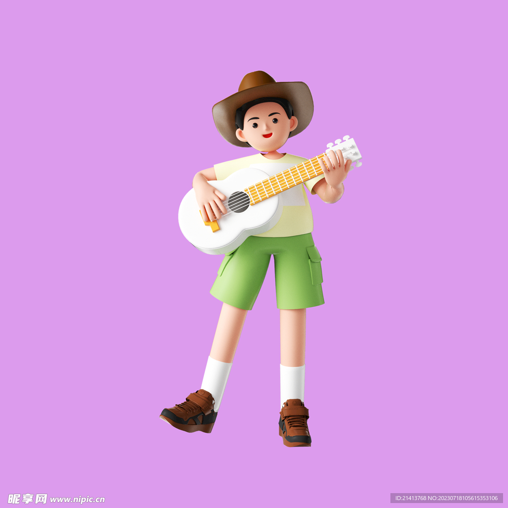 3D动画男孩 