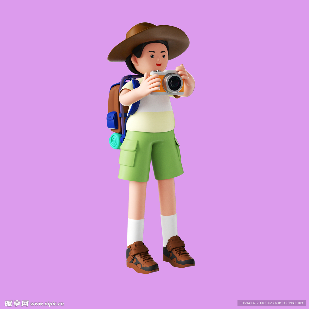 3D动画男孩 