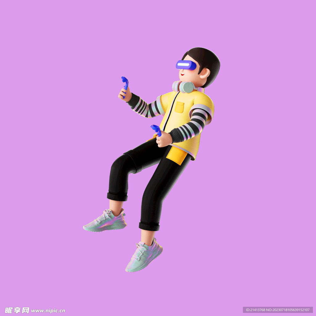 3D动画男孩