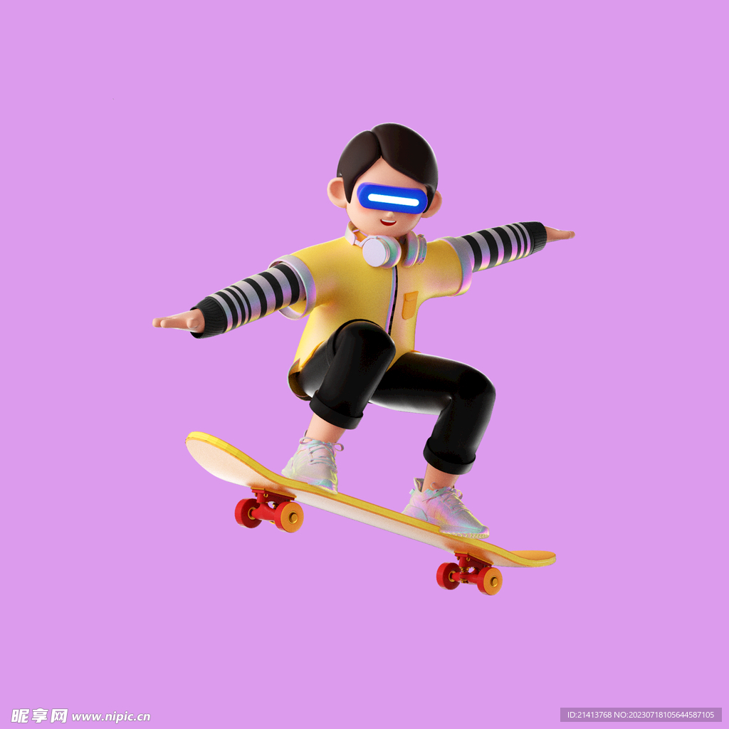 3D动画男孩 