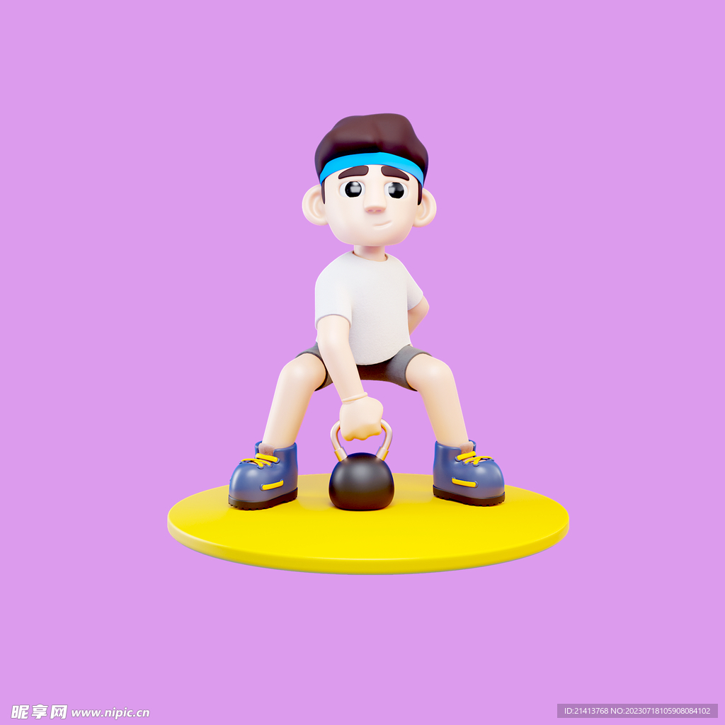 3D动画男孩