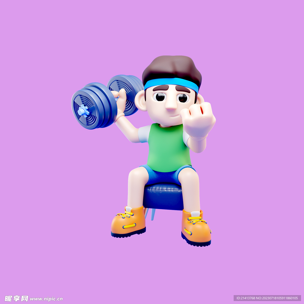 3D动画男孩