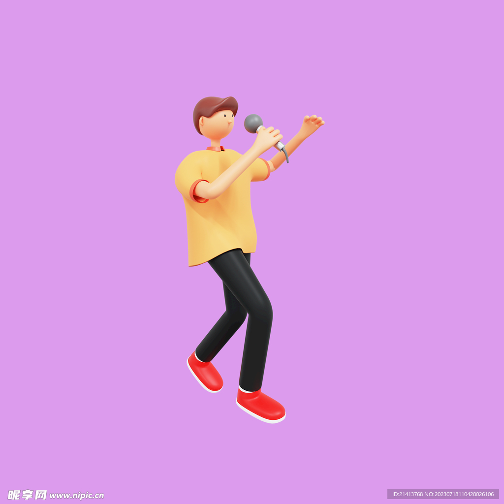 3D动画男孩