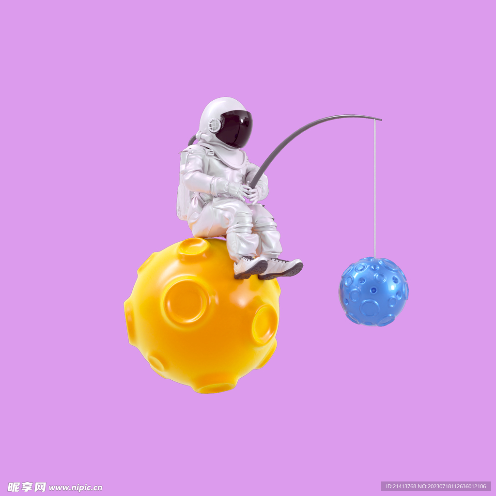 3D宇航员 