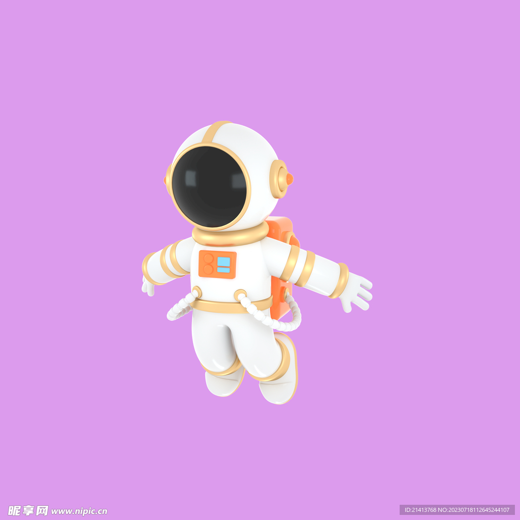 3D宇航员 