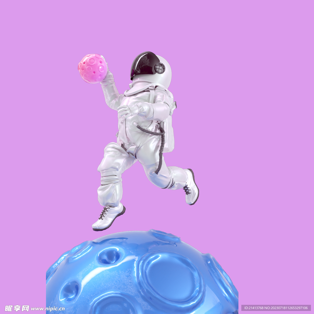 3D宇航员 