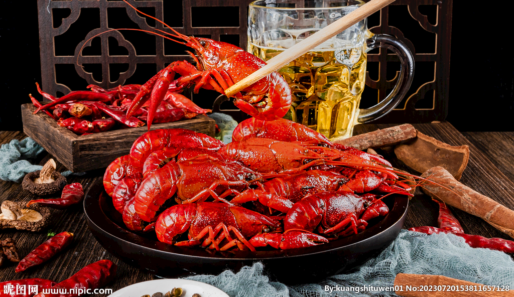 小龙虾摄影图片