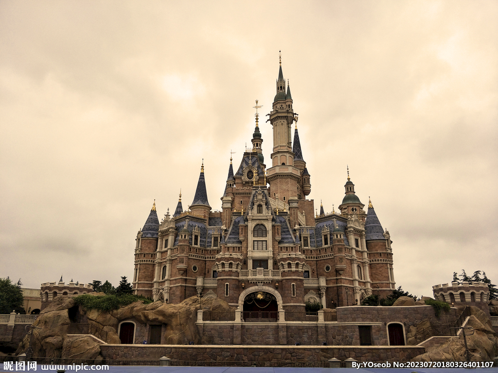 上海迪士尼城堡
