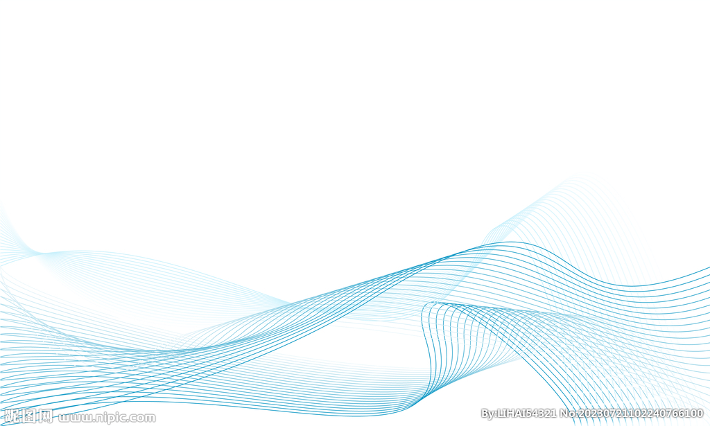 矢量蓝色线条背景