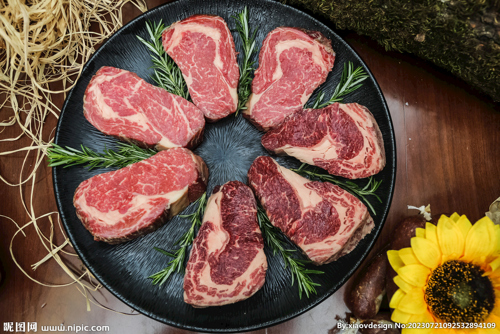鲜牛肉牛排