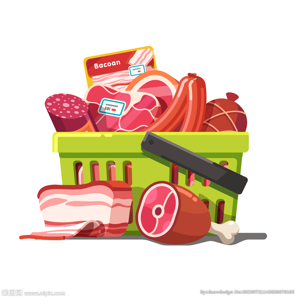 肉食插画