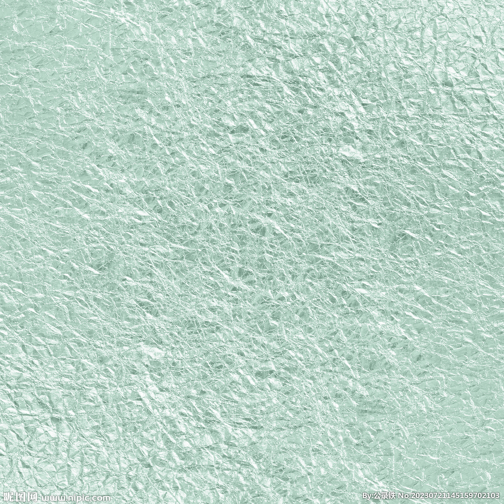 清新薄荷绿磨砂金属墙壁背景图片