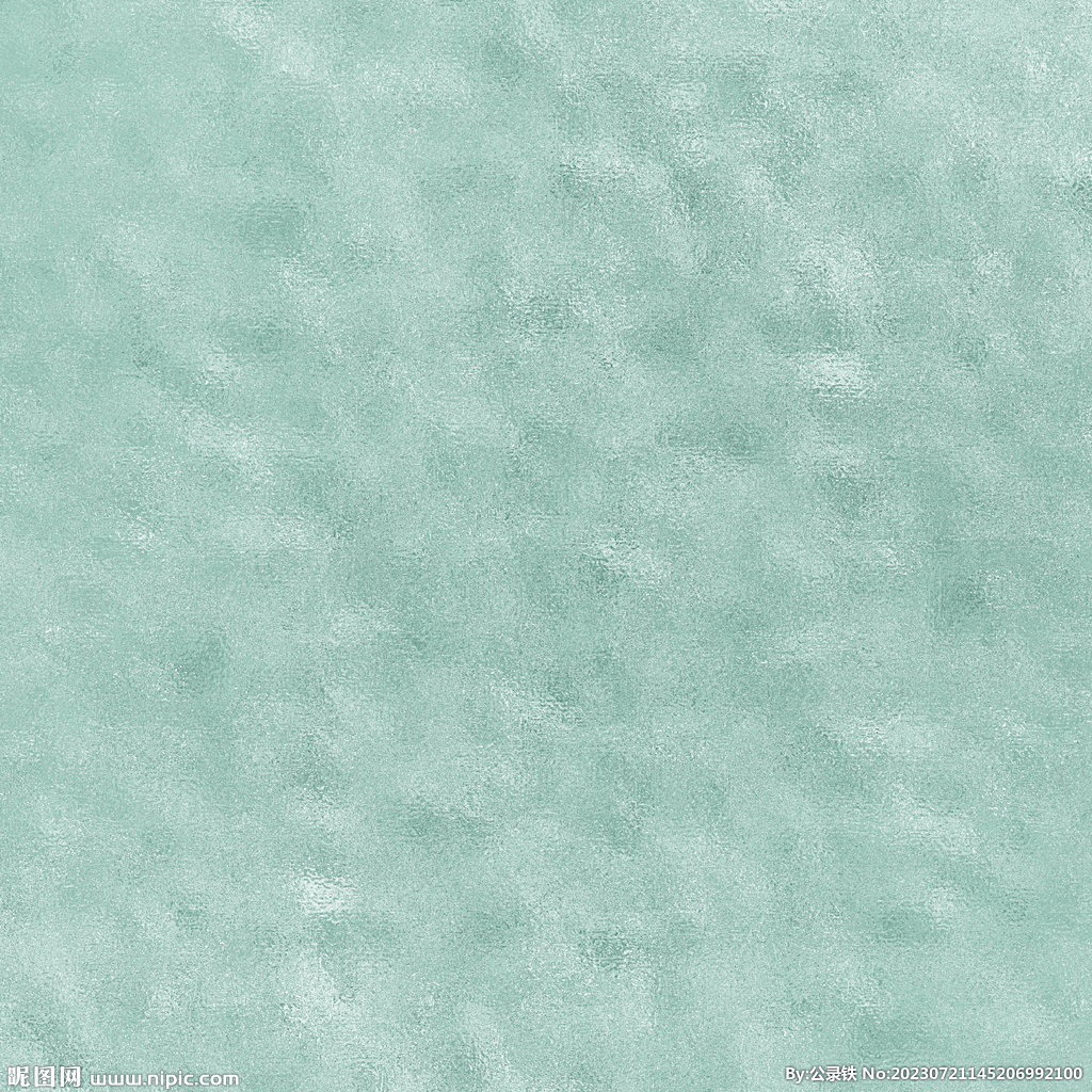清新薄荷绿磨砂金属墙壁背景图片