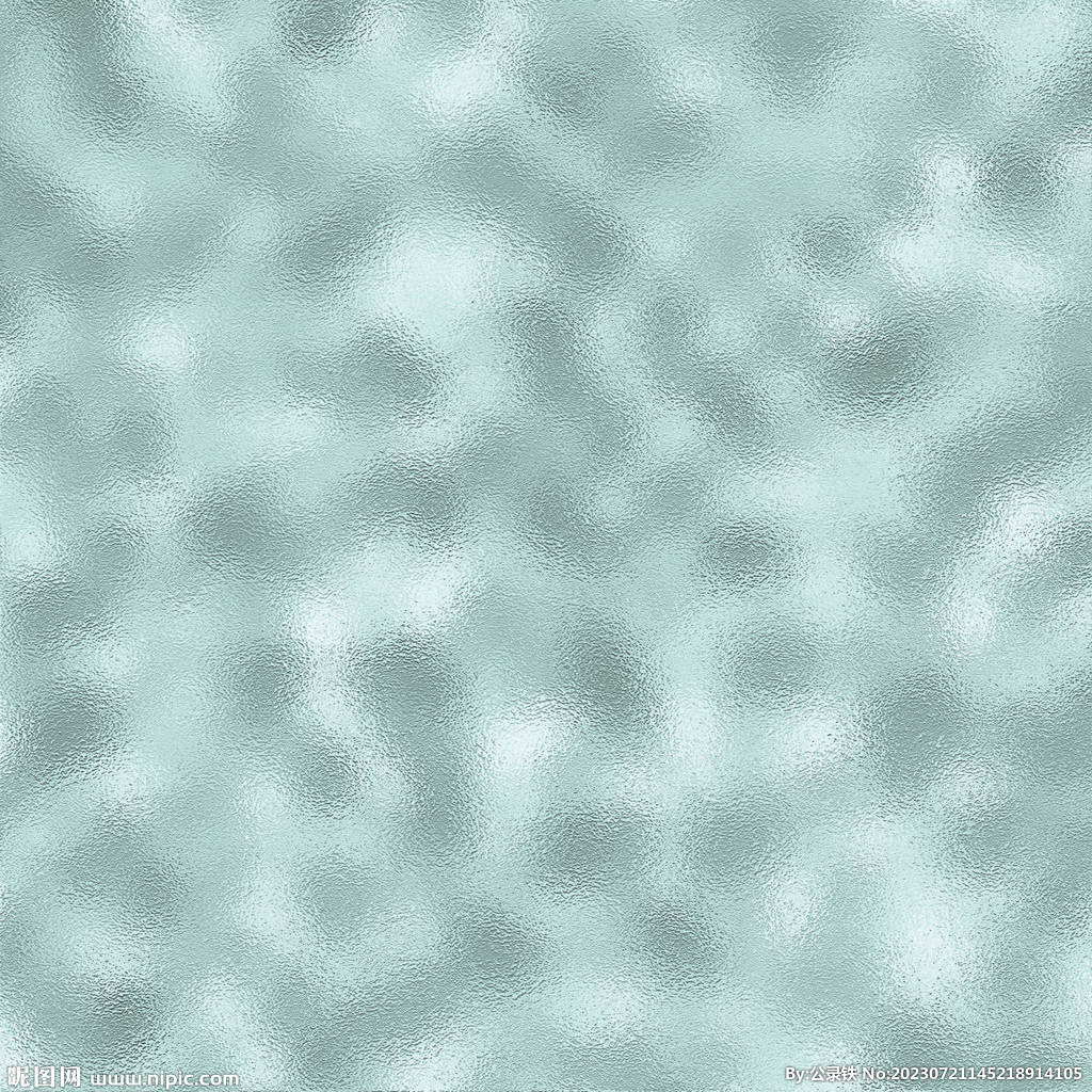 清新薄荷绿磨砂金属墙壁背景图片