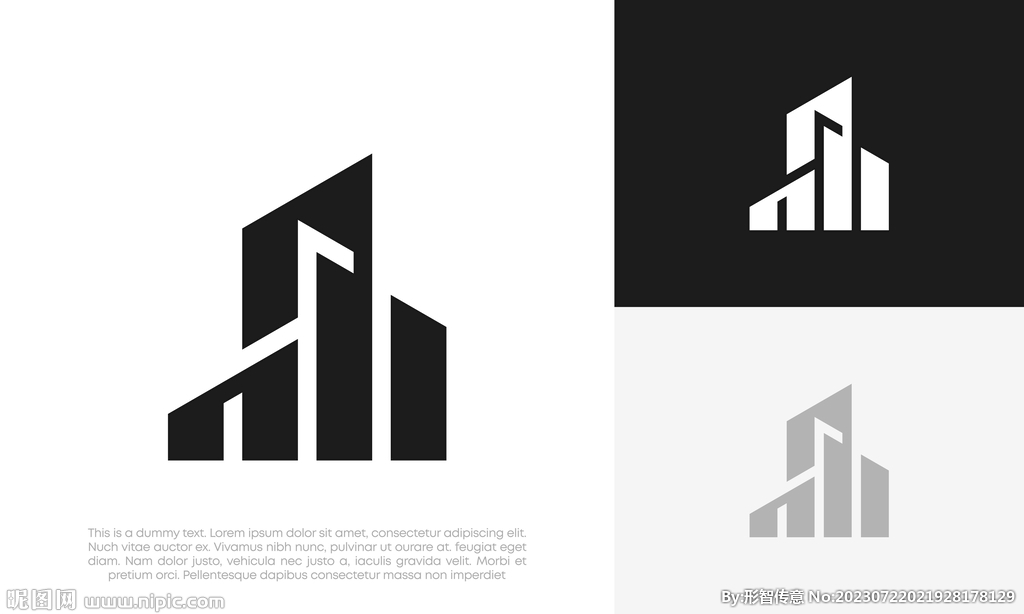 创意建筑logo图形
