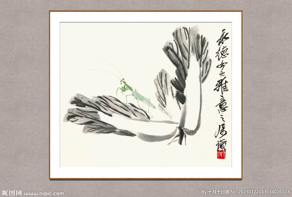 白菜草虫