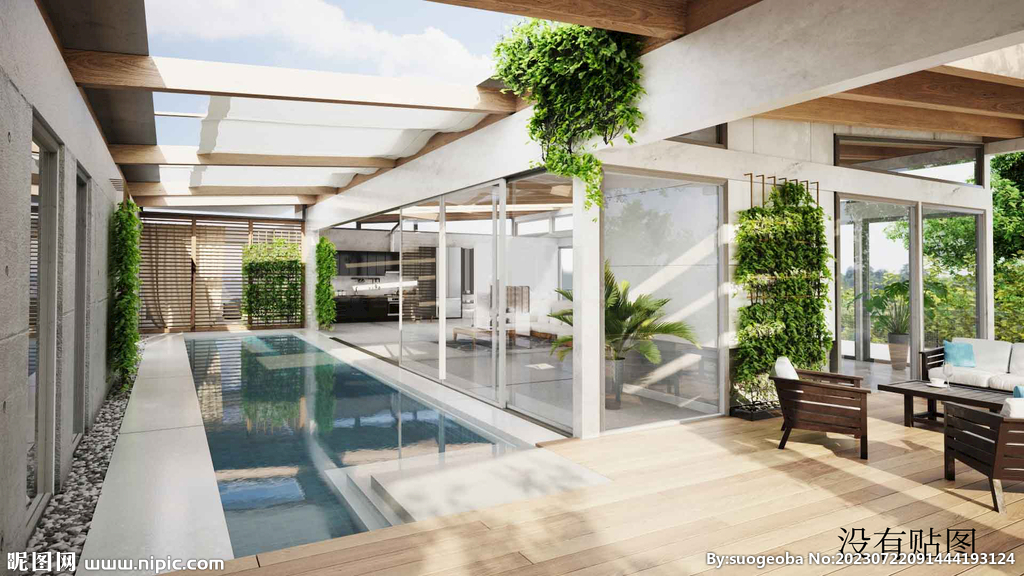 C4D模型 室内 