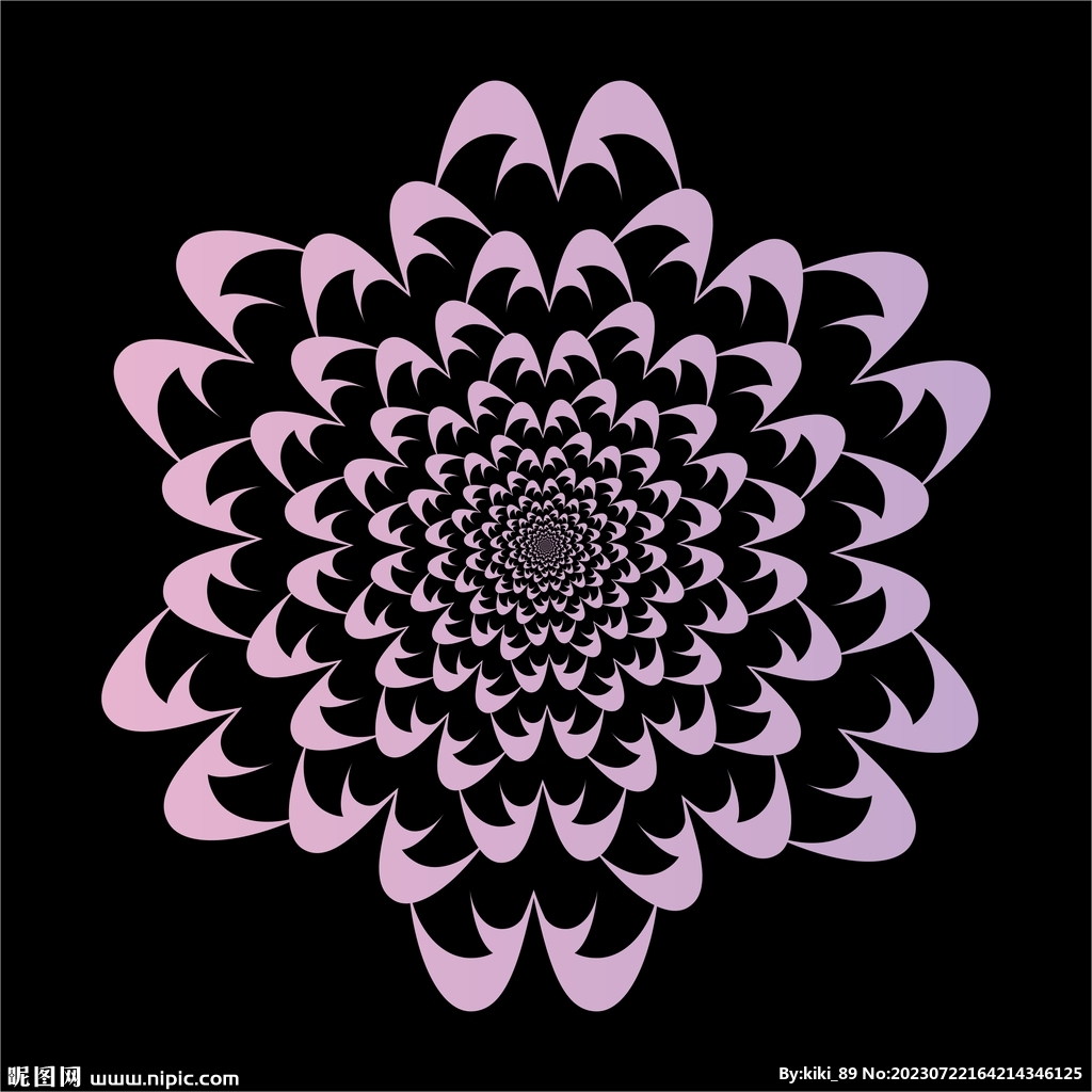 复古花纹