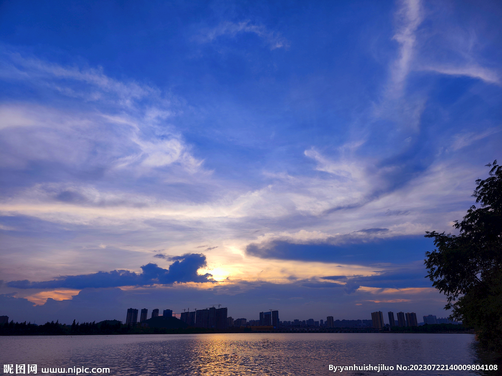 潇湘平湖 河流城市