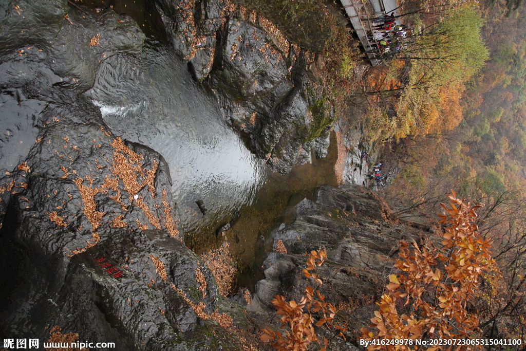 关门山深山枫叶
