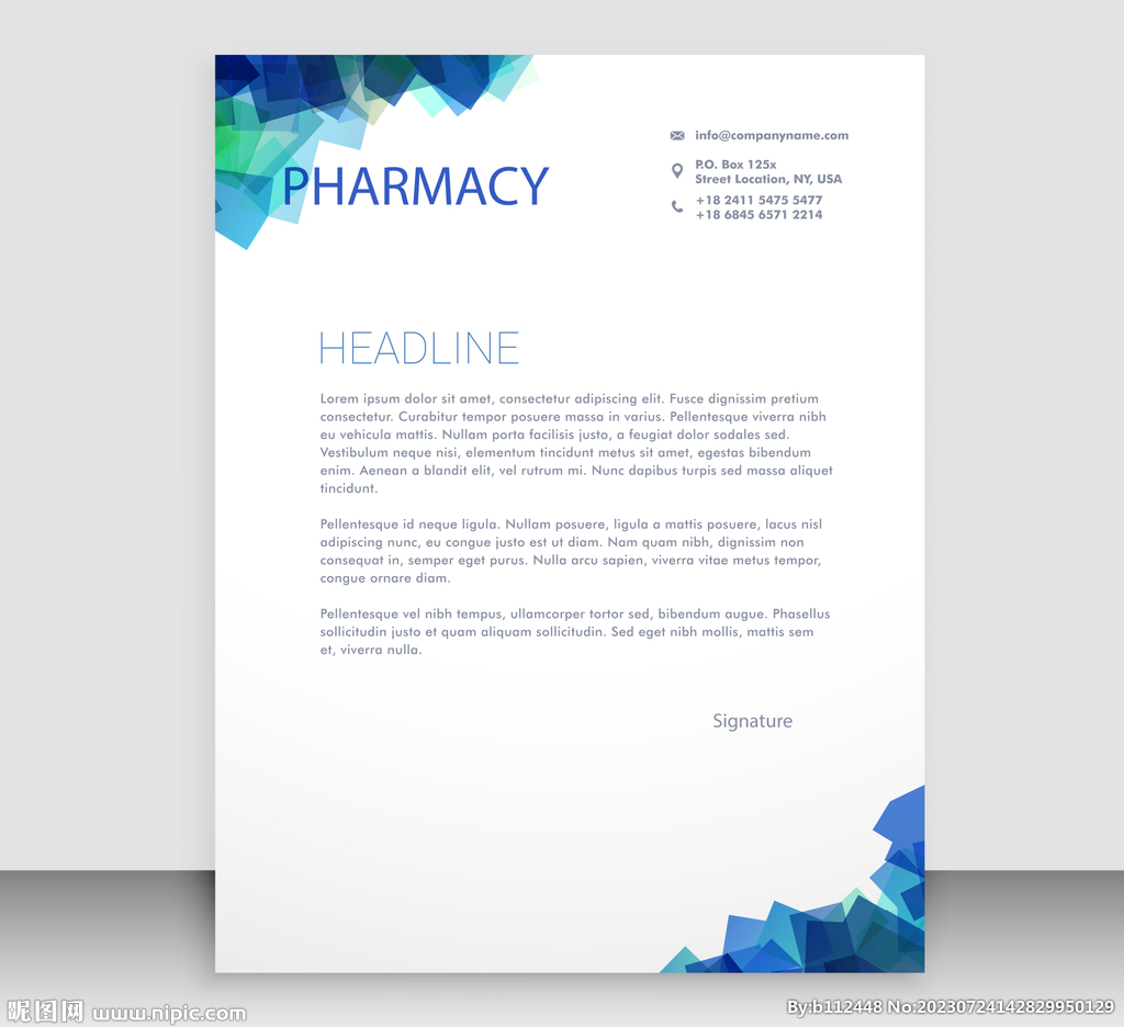 宣传单模板