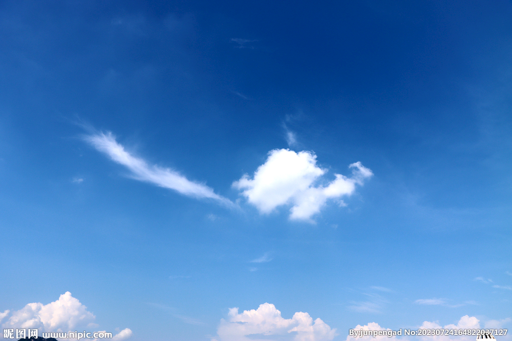 蓝天白云