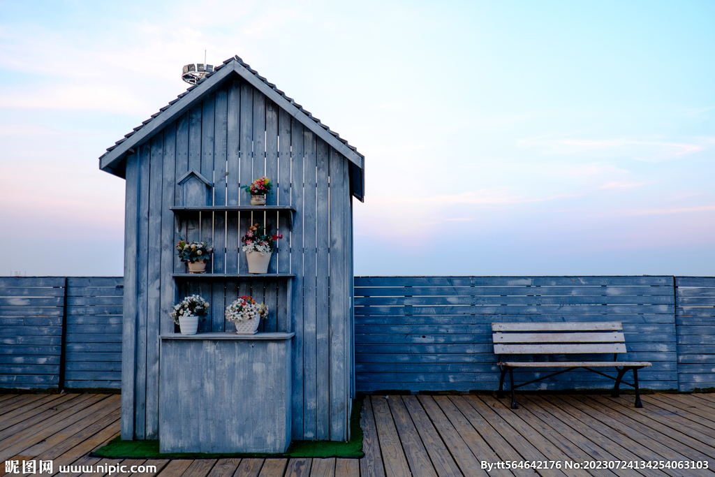 厦门观音山小木屋