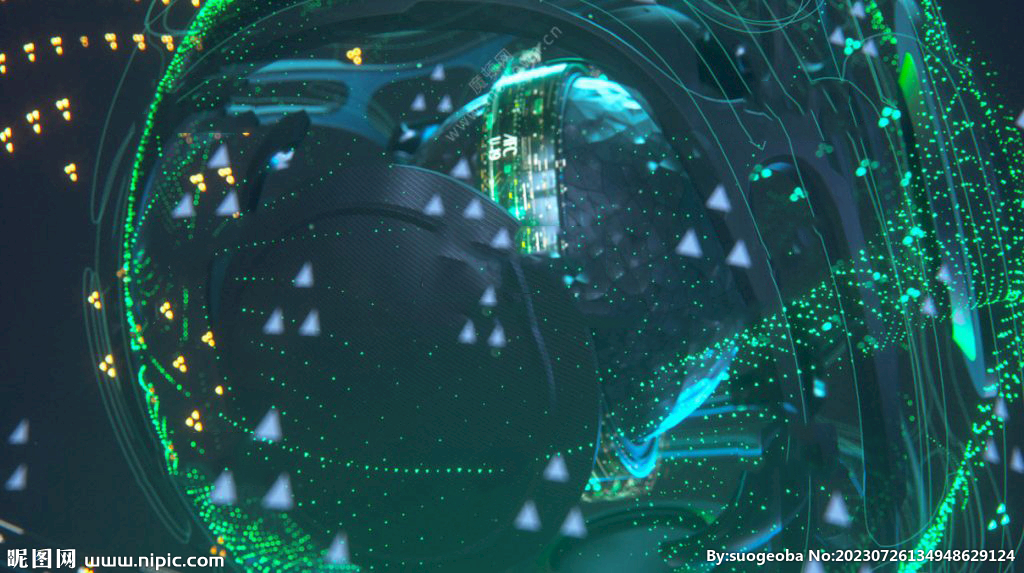 C4D模型 芯片 