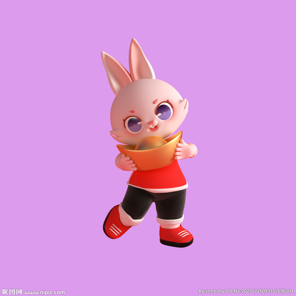 3D动画兔子