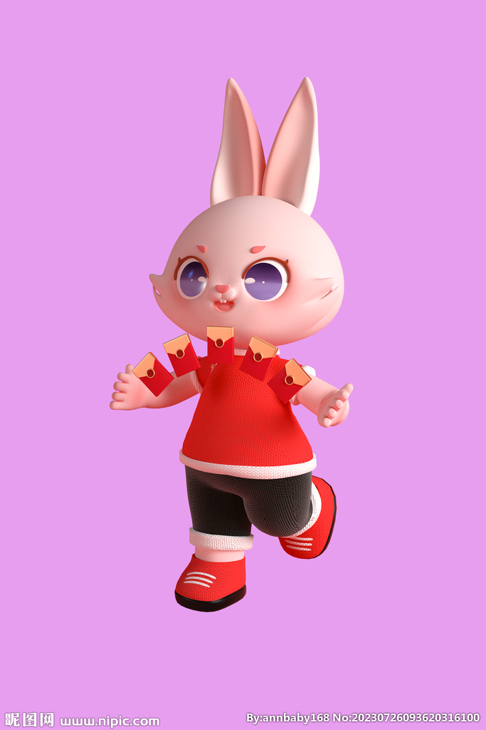 3D动画兔子